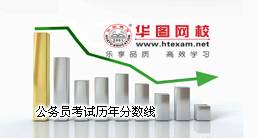 重慶公務(wù)員考試歷年分?jǐn)?shù)線